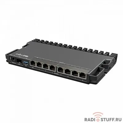 MikroTik RB5009UPr+S+IN Маршрутизатор CPU ARM64, 4 ядра 350-1400MHZ, 1GB RAM, 7*1Gbit RJ45, 1*2.5gbit RJ45, PoE out 1-7port
