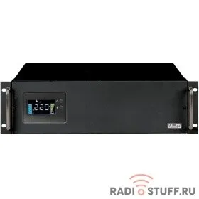 UPS PowerCom King Pro RM KIN-2200AP LCD