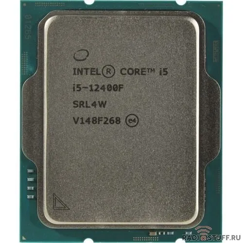 CPU Intel Core i5-12400F Alder Lake OEM {2.5 ГГц/ 4.4 ГГц в режиме Turbo, 18MB, LGA1700}