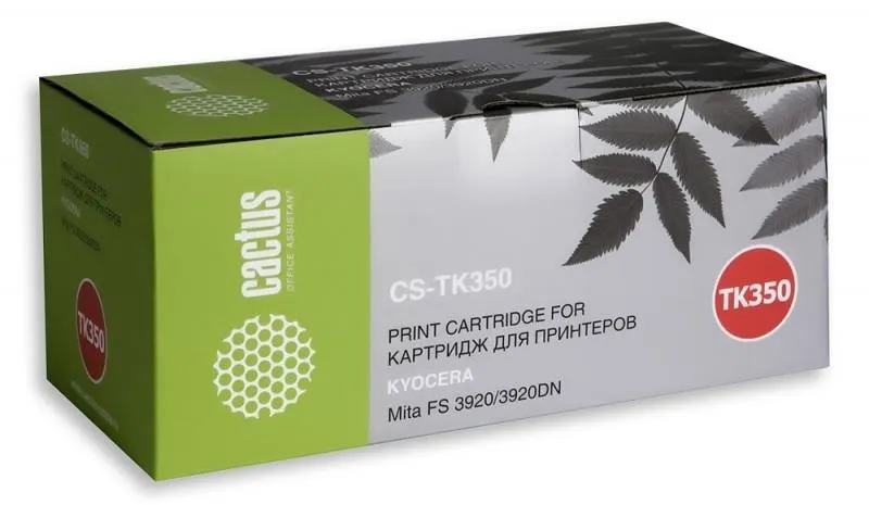 Картридж BLACK /FS3920/3920DN 15K CS-TK350 CACTUS