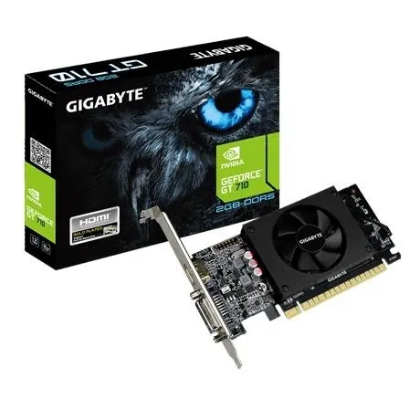 Видеокарта PCIE8 GT710 2GB GDDR5 GV-N710D5-2GL GIGABYTE
