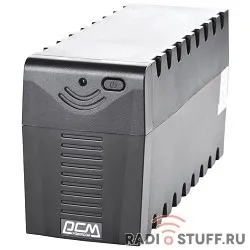 UPS Powercom RPT-600A (PCM-RPT-600A) {600 ВА/ 360 Вт, AVR, 3 розетки IEC320 C13 с резервным питанием}