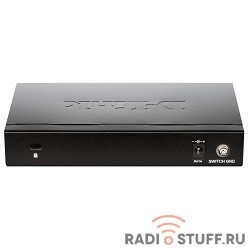 D-Link DGS-1100-08/B1A Настраиваемый компактный коммутатор EasySmart с 8 портами 10/100/1000Base-T