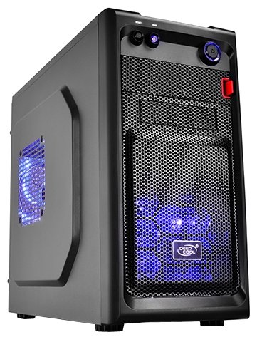 Deepcool SMARTER LED без БП, mATX/MINI-ITX (2x120mm Blue LED Fan)