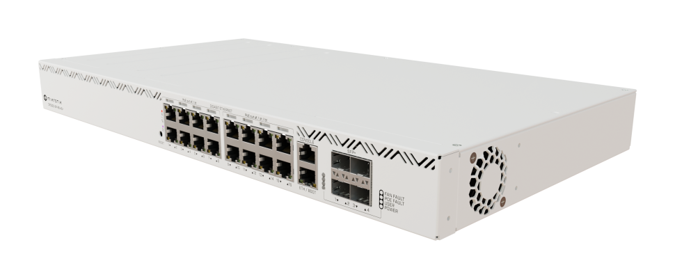 MikroTik PoE CRS320-8P-8B-4S+RM коммутатор