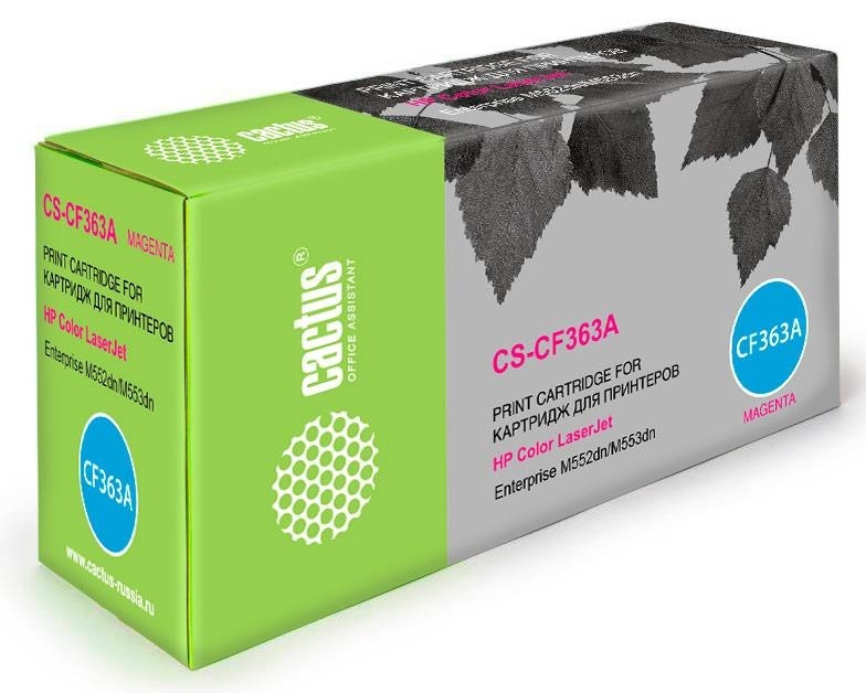 Картридж MAGENTA /M552DN/M553DN 5K CS-CF363A CACTUS