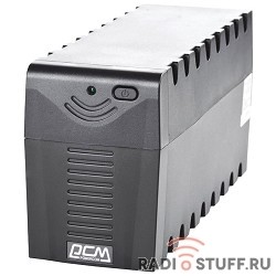 UPS Powercom RPT-800AP {800 ВА/ 480 Вт, AVR, USB, RJ11/RJ45, 3 розетки IEC320 C13 с резервным питанием}